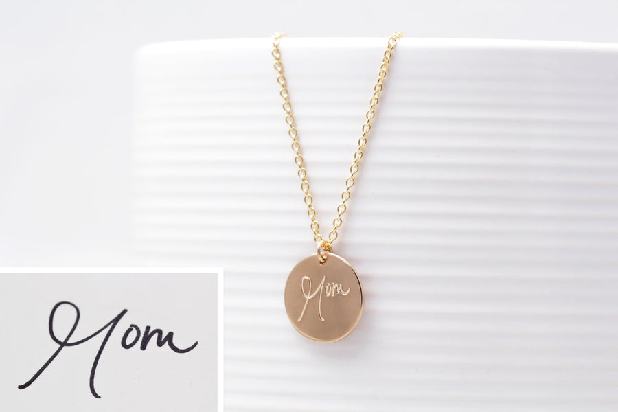 Personalized Handwritten Necklace