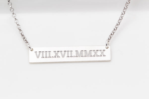 Numeral necklace hotsell