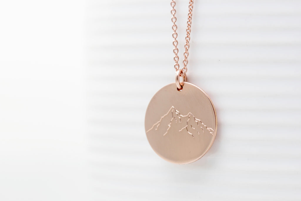 Pacific Northwest Engraved Necklaces