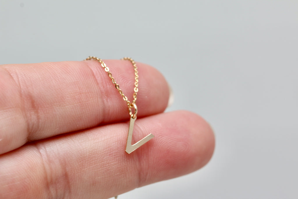 Petite Initial Necklace