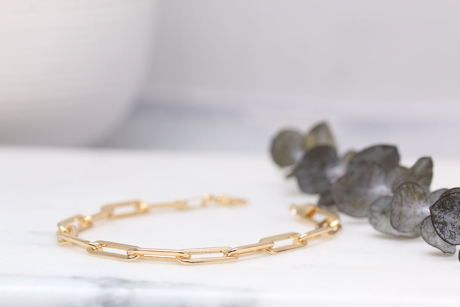 Large Link Bracelet