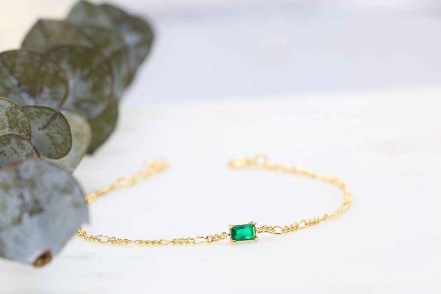 CZ Petite Figaro Bracelet