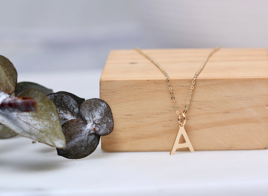Petite Initial Necklace