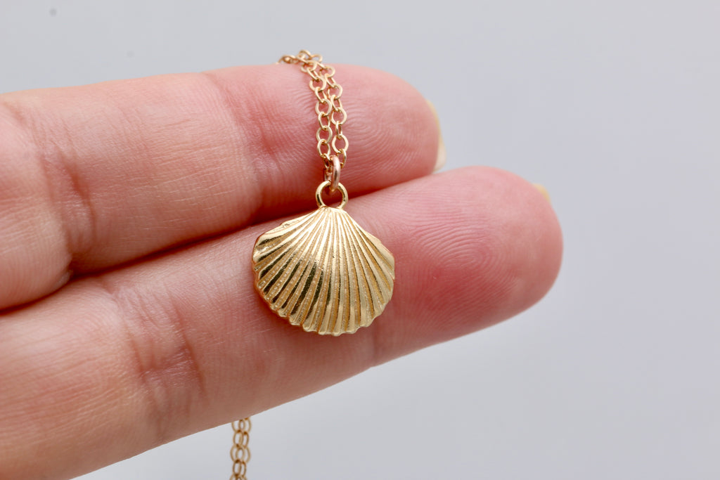Scallop Shell Necklace