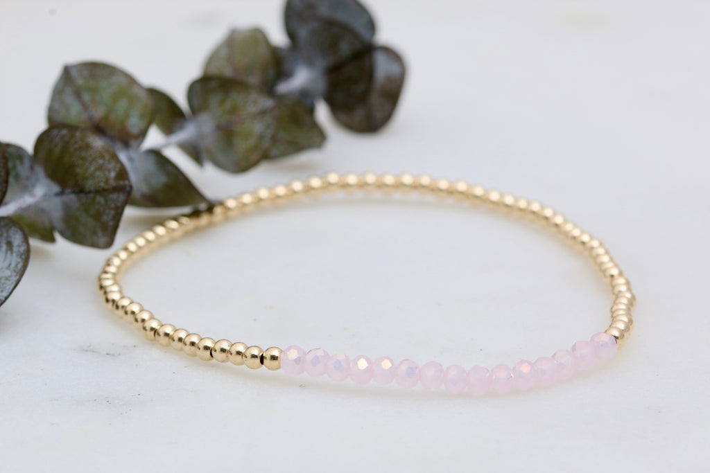 Gold Filled Crystal Bracelet