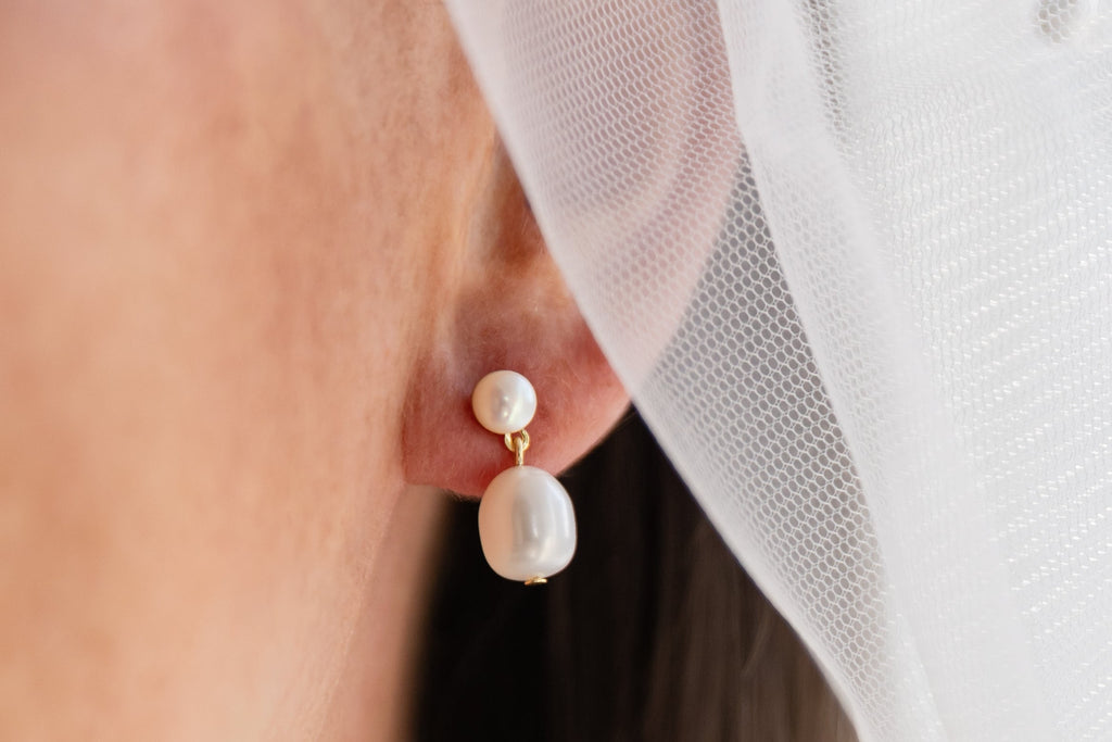 Forever Pearl Drop Earrings