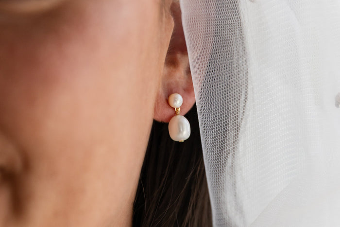 Forever Pearl Drop Earrings