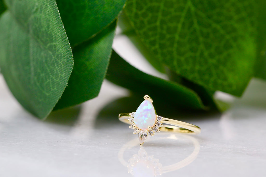 Vintage Opal Ring – Reiko Designs Jewellery