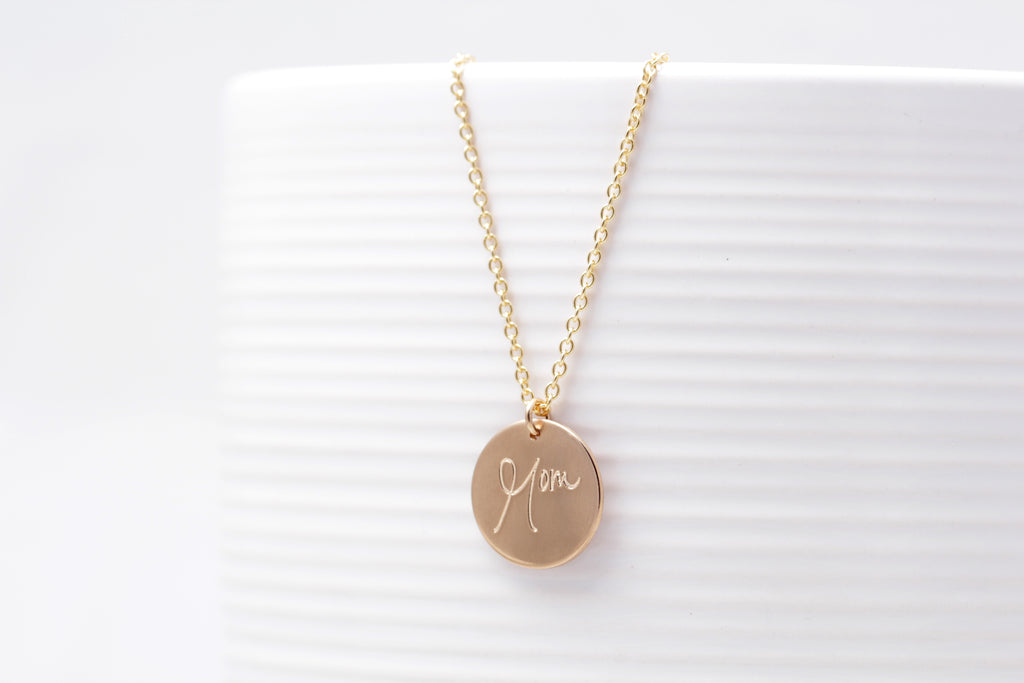 Personalized Handwritten Necklace