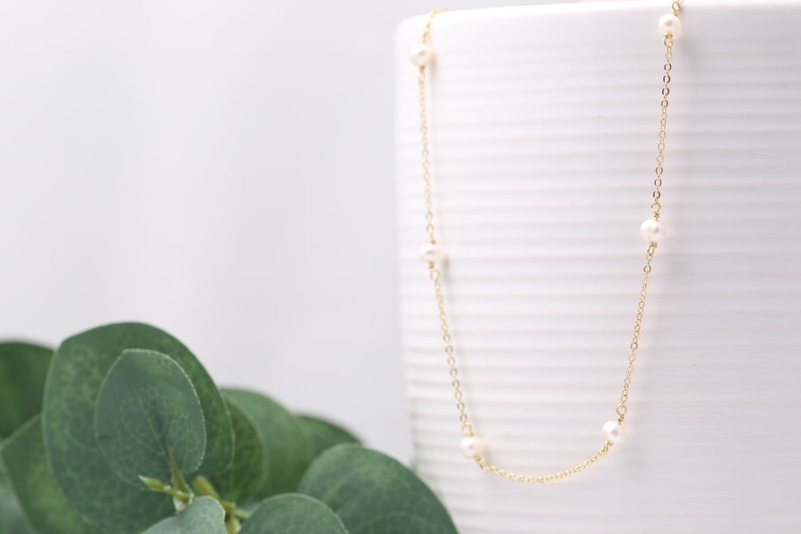 Multi Pearl Necklace