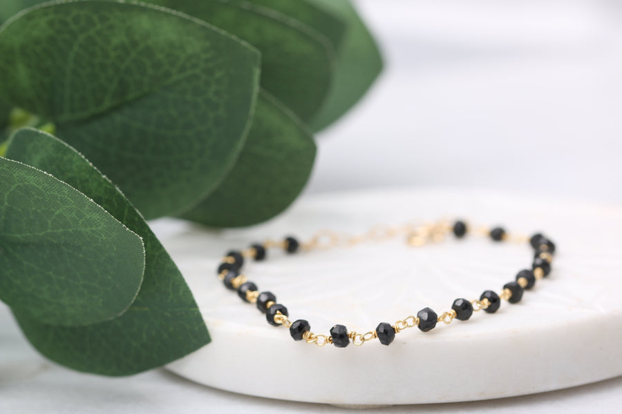 Gemstone Chain Bracelet