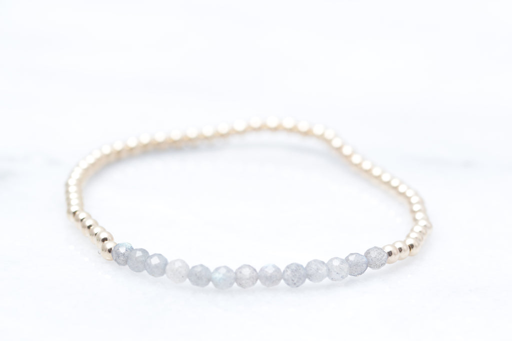Gold Filled Labradorite Bracelet