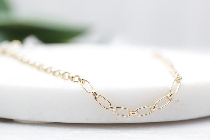 Long & Short Chain Anklet