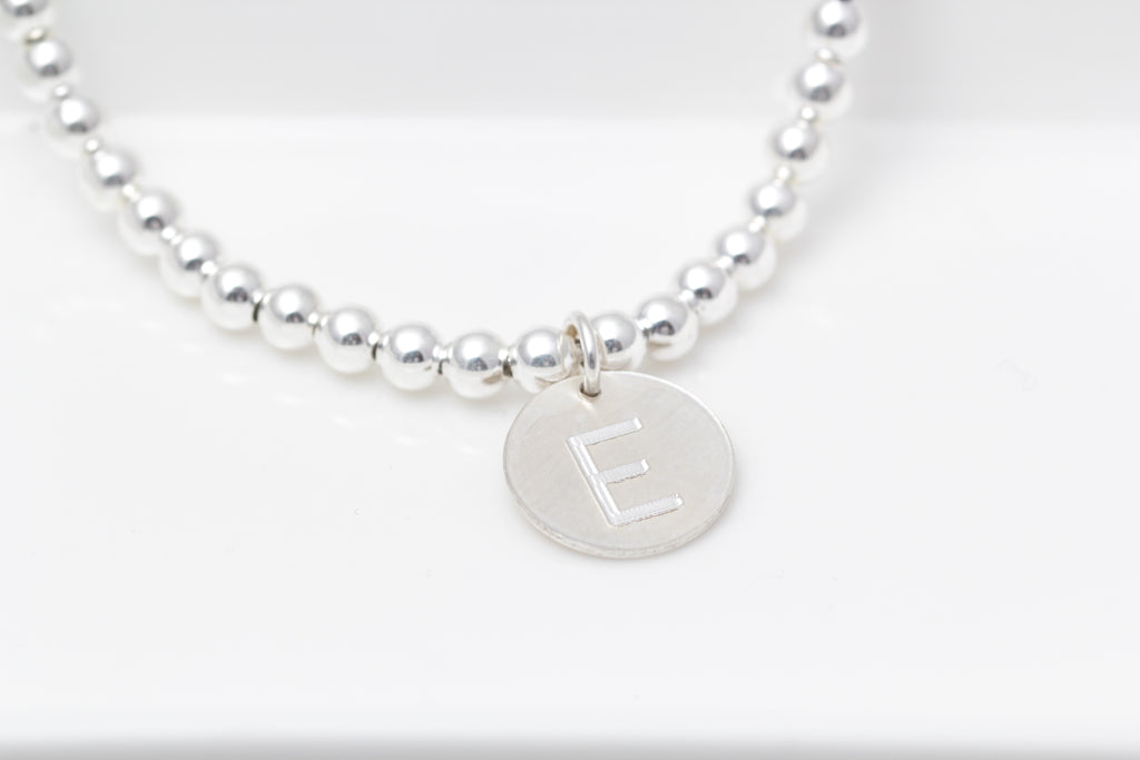 Custom Beaded Engraved Bracelet