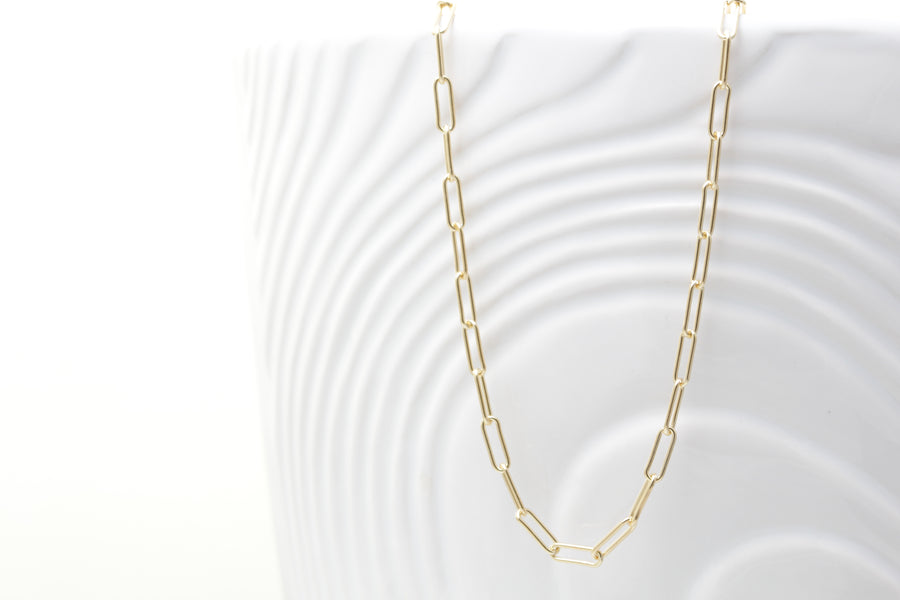 Paper Clip Necklace