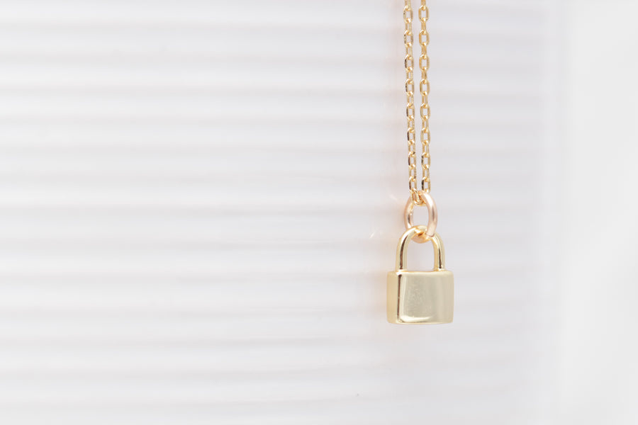 Petite Lock Necklace