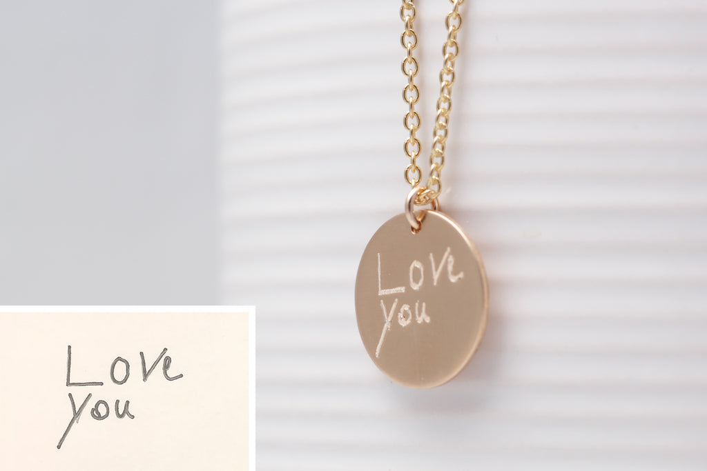 Personalized Handwritten Necklace