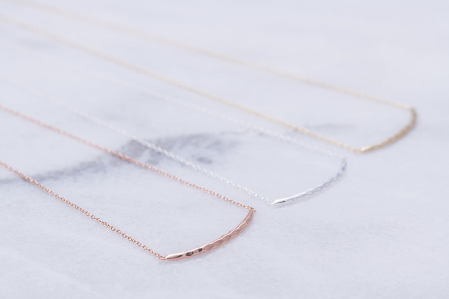 Twisted Bar necklace