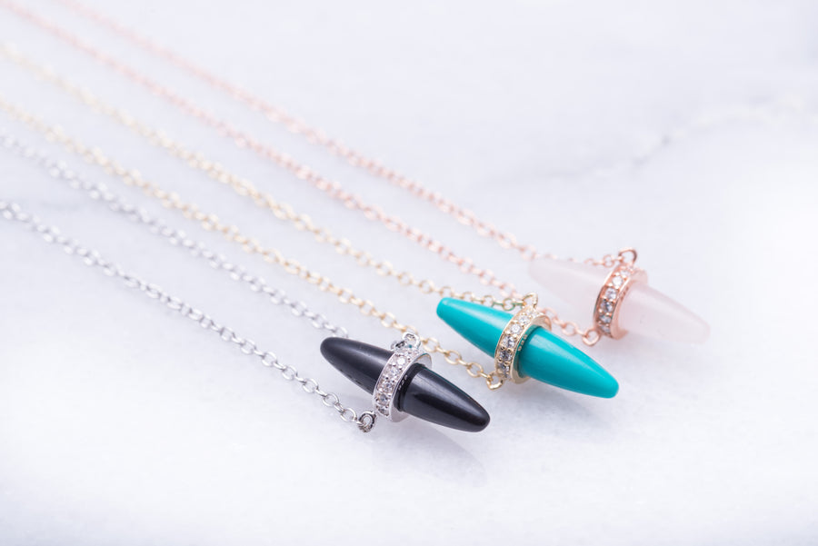 Crystal Wrapped Necklace