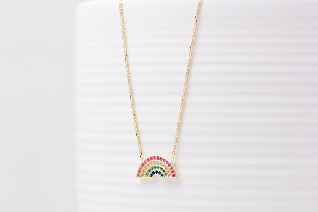 Petite Rainbow Necklace