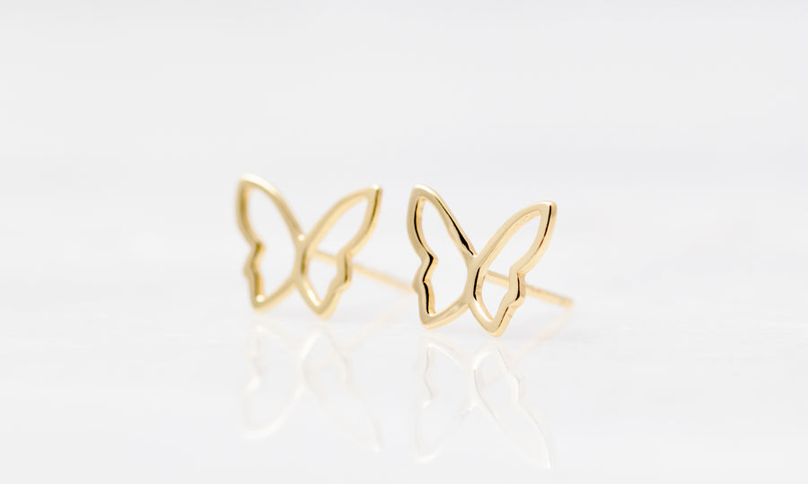 Open Butterfly Studs