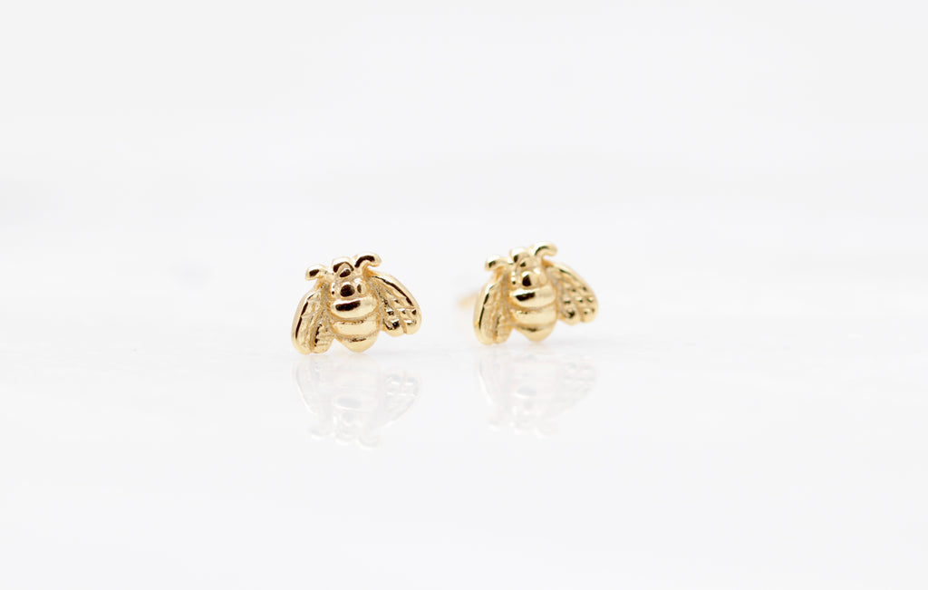 Teenie Bee Studs