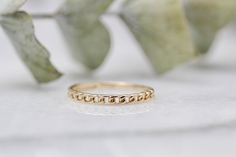 10k Chain Link Ring
