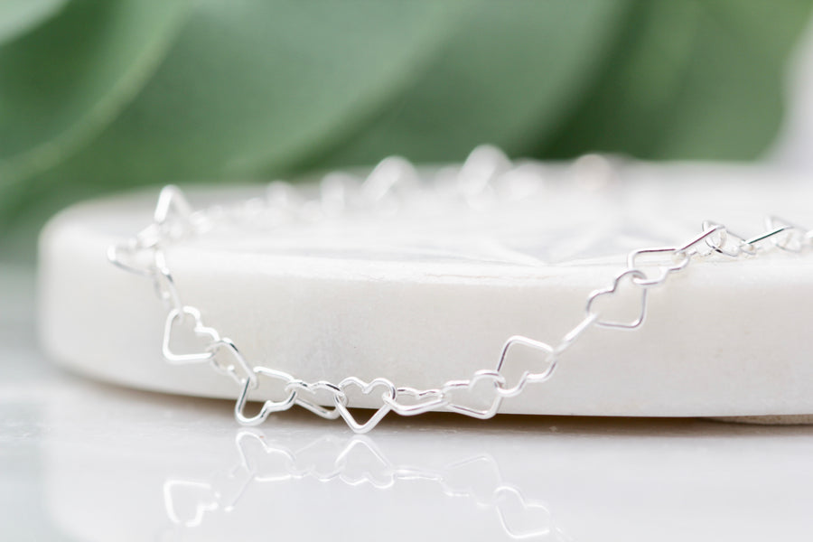 Open Heart Bracelet