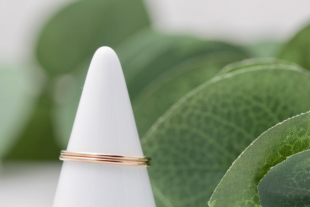 Gold Filled Spacer Ring