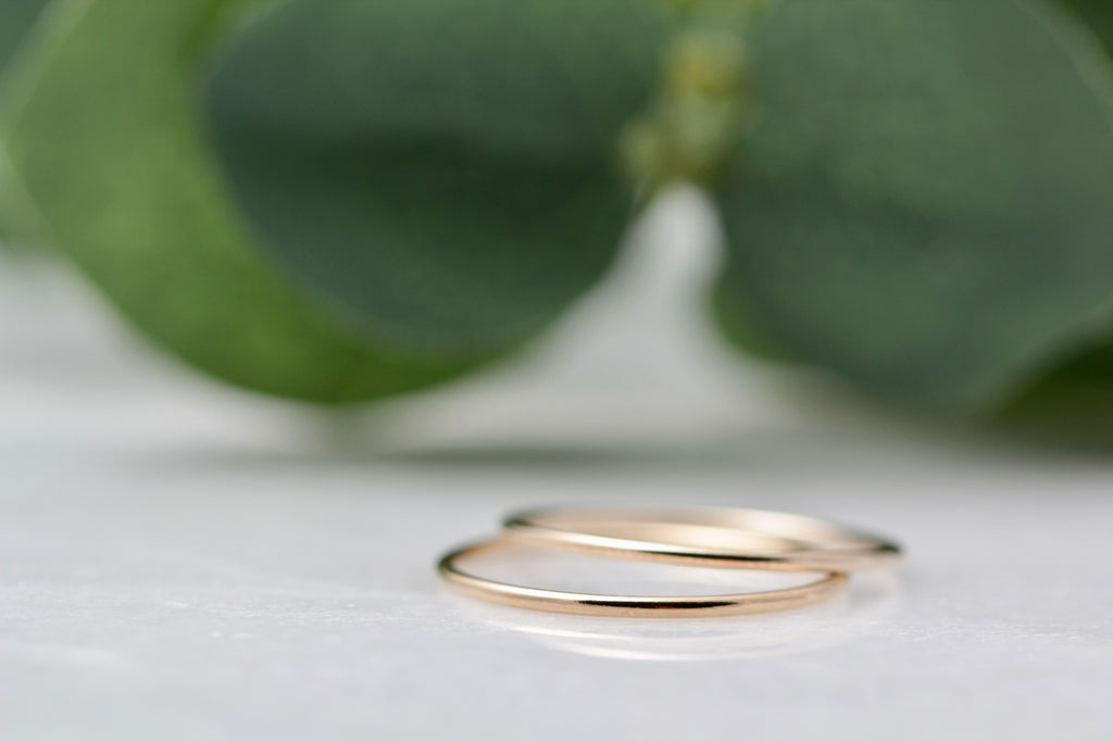 Gold Filled Spacer Ring