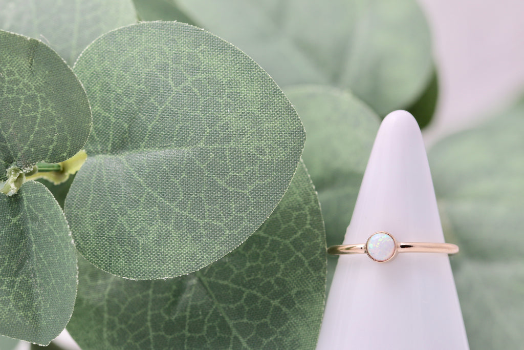 Gold Filled Opal Ring