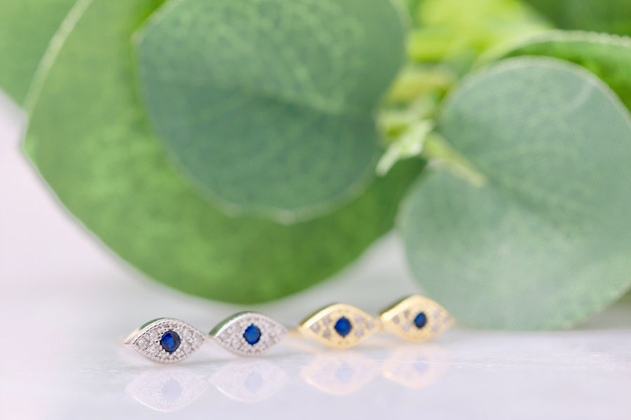 Petite Evil Eye Studs