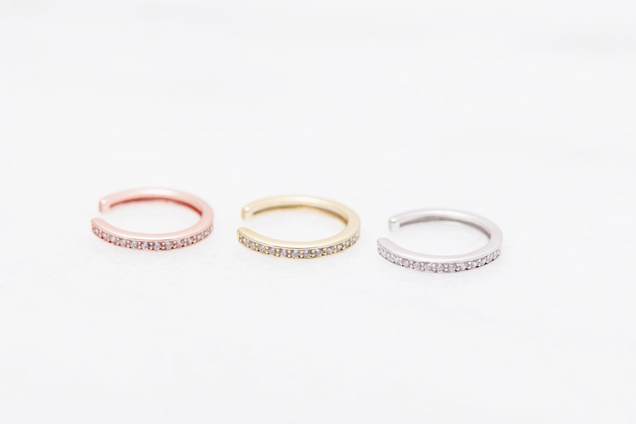 Pave Ear Cuff